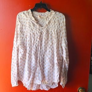 3/$10 Red Camel blouse